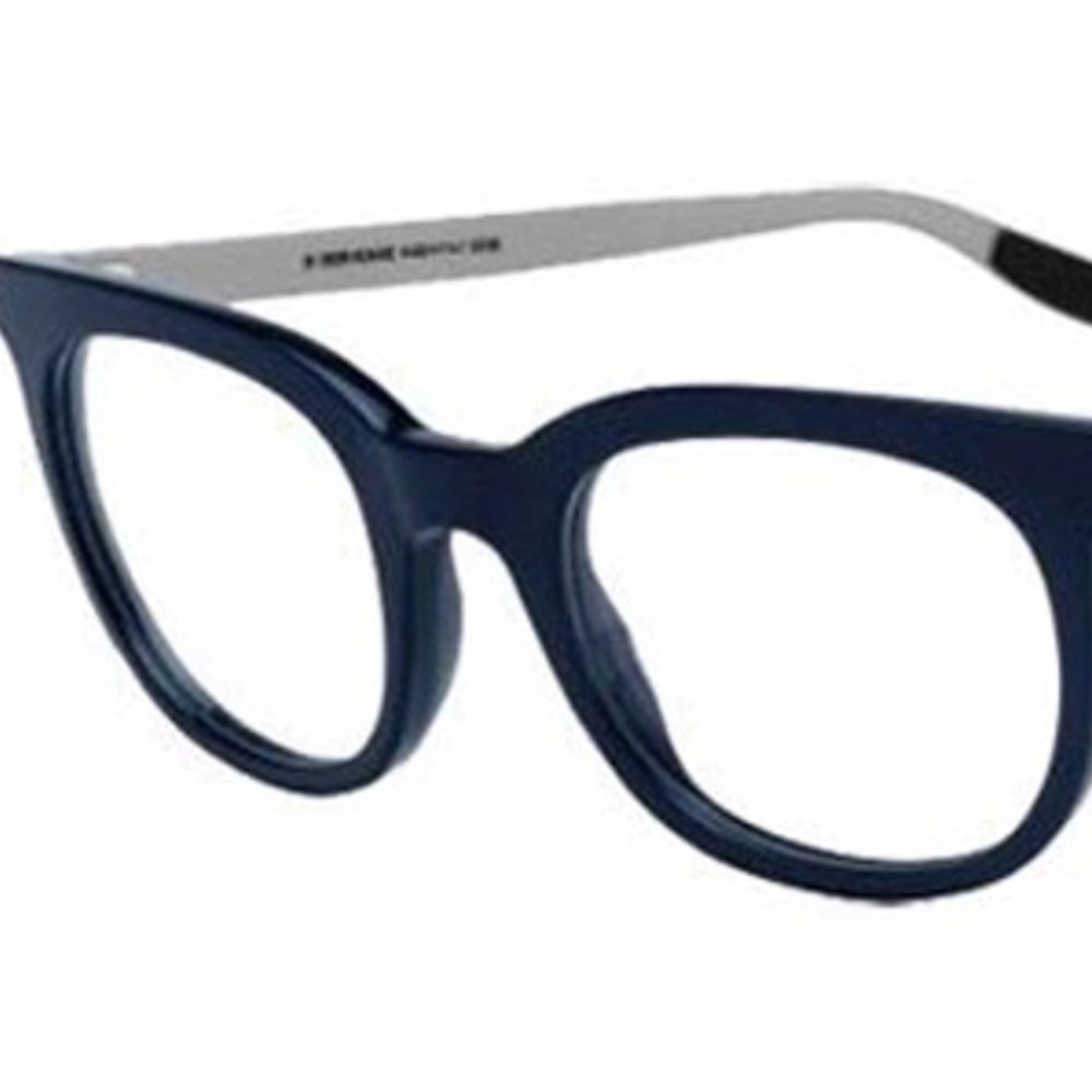 Christian Dior Homme Eyeglasses Frames Blacktie Dark Blue/Gray (Blue-Light)